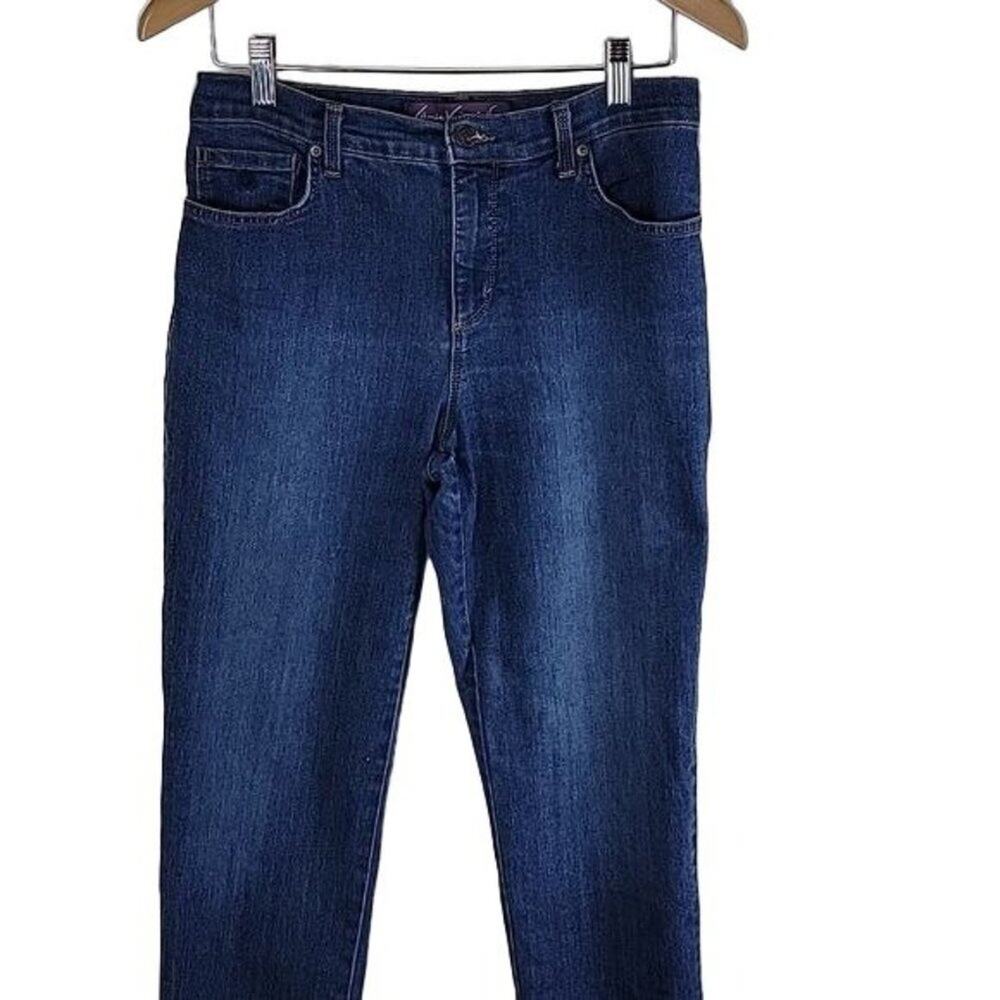Gloria Vanderbilt Women's Amanda Tapered Jeans Blue size 6 Short - Picture 3 of 8